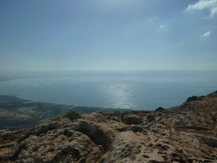 Another view of the Sea of Galilee from Mt Arbel