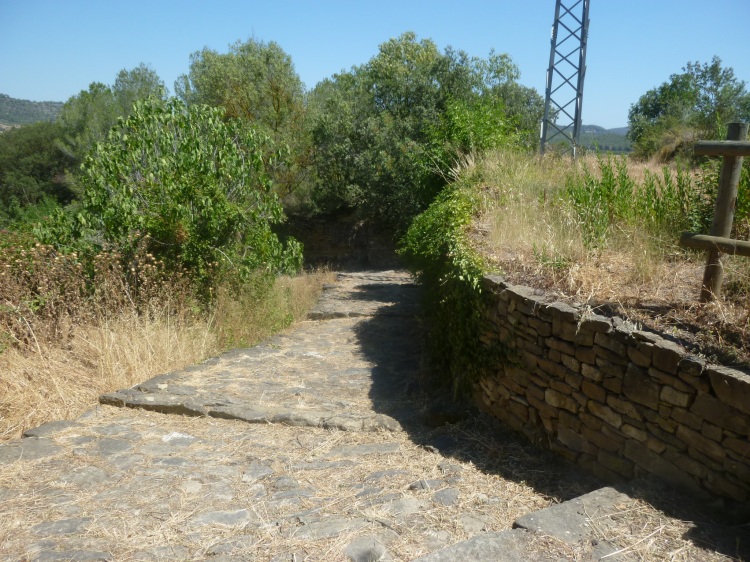 The old Roman road just outside Castellgali